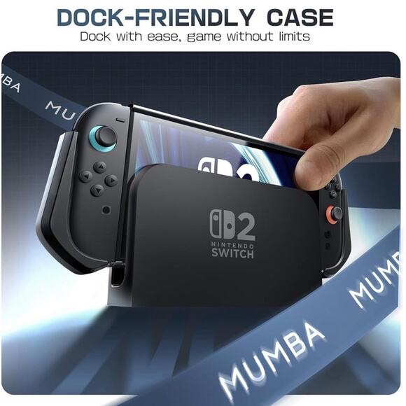 For Nintendo Switch 2 Grip Cover Mumba Dockable Case Quick-Release JoyCon Design - Picture 2 of 4
